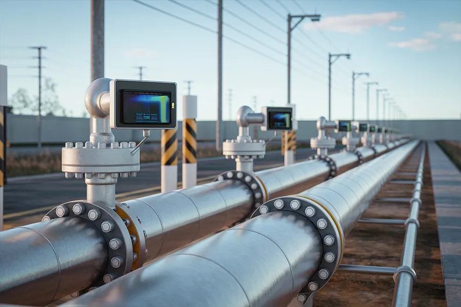 Solusi oil dan gas skenario graphic 02 piping distribution