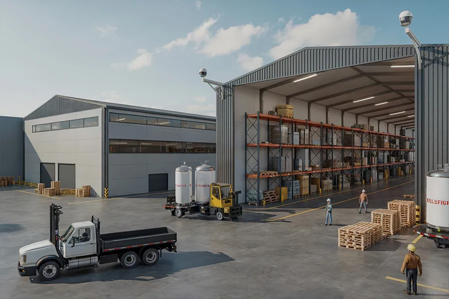 Solusi pabrik skenario graphic 05 warehouse