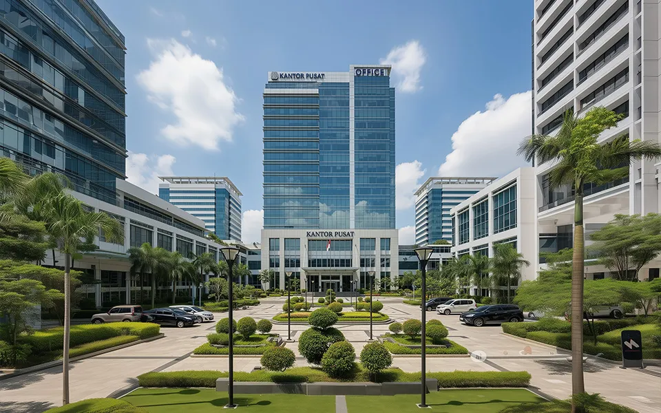 Solusi perkantoran graphic header