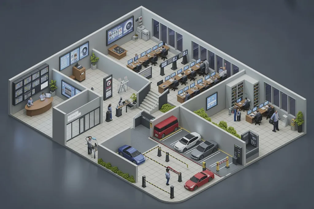 Solusi perkantoran graphic skenario