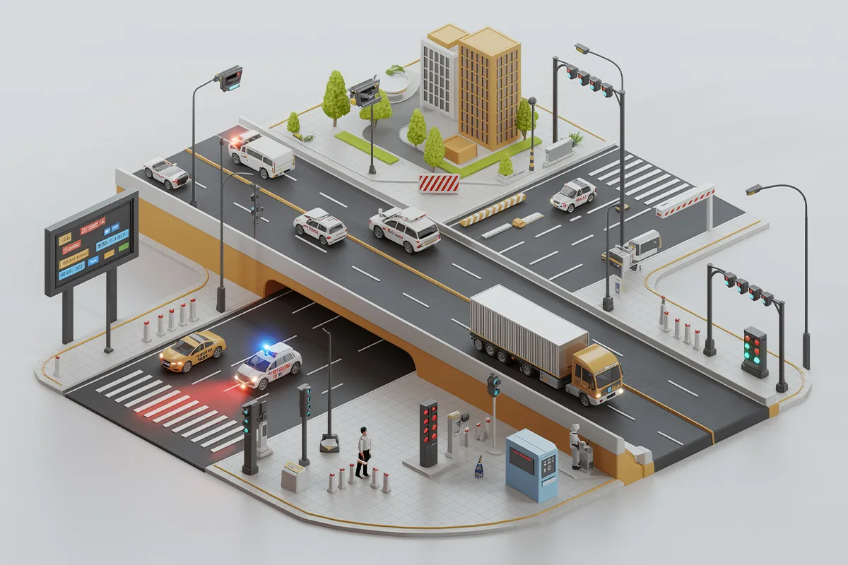 Solusi transportasi graphic skenario