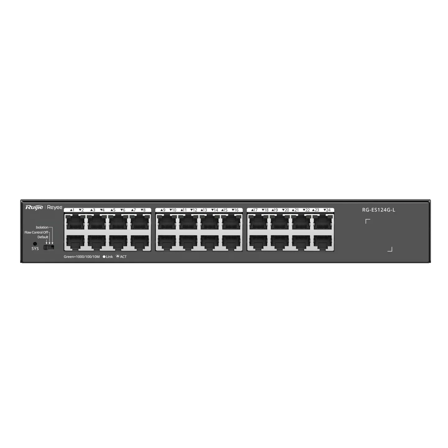Ruijie reyee switch rg es124g l thumb