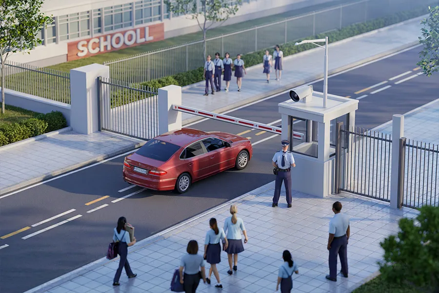 Solusi edukasi skenario graphic 04 entrance dan exit