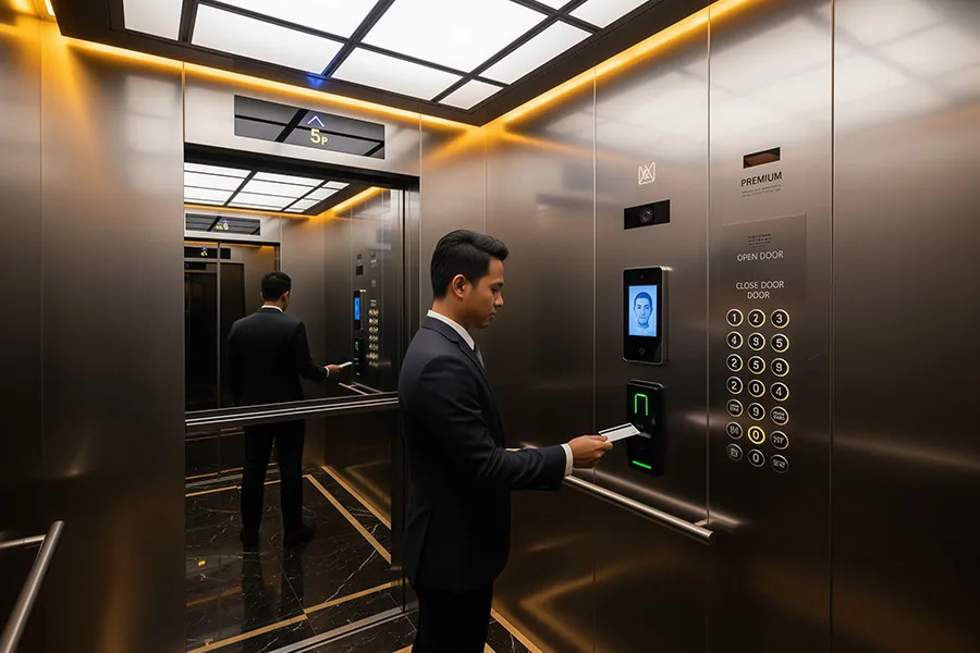 Solusi hotel skenario graphic 04 lift control