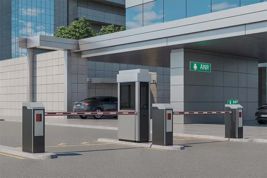 Solusi perkantoran skenario graphic 01 entrance dan exit