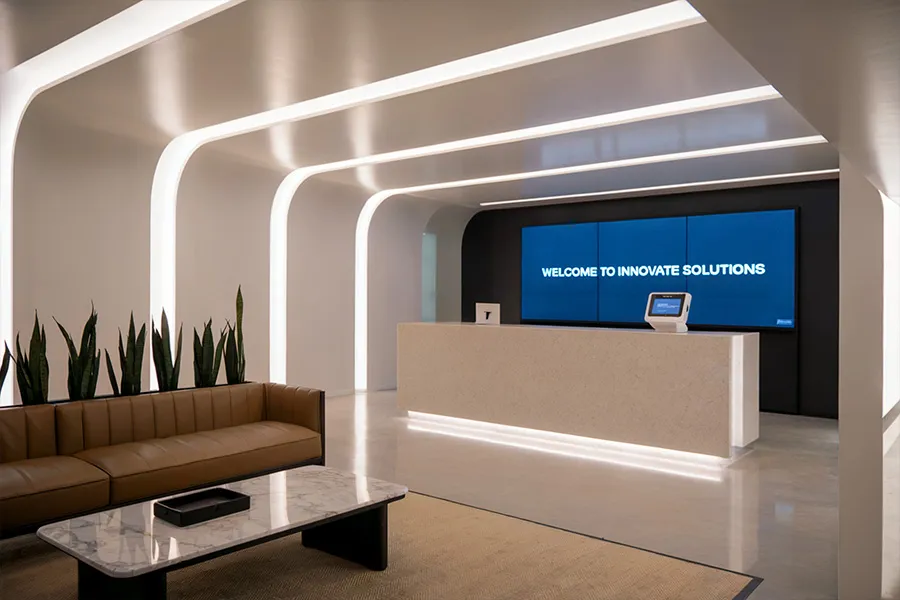 Solusi perkantoran skenario graphic 03 smart office